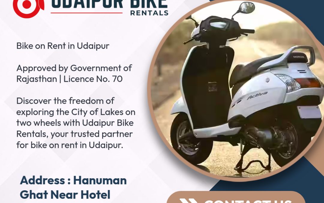 1 Day Udaipur Bike Itinerary + Complete Udaipur Bike Rental Guide